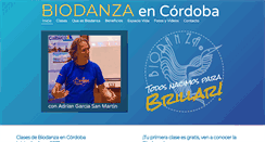 Desktop Screenshot of biodanza-adrian.com.ar